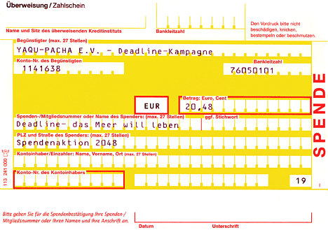 Muster Zahlschein 2048